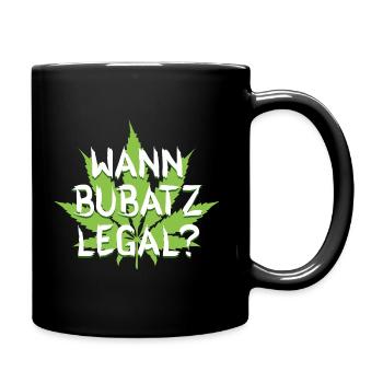 Bubatz - Tasse einfarbig - Schwarz - Rechts