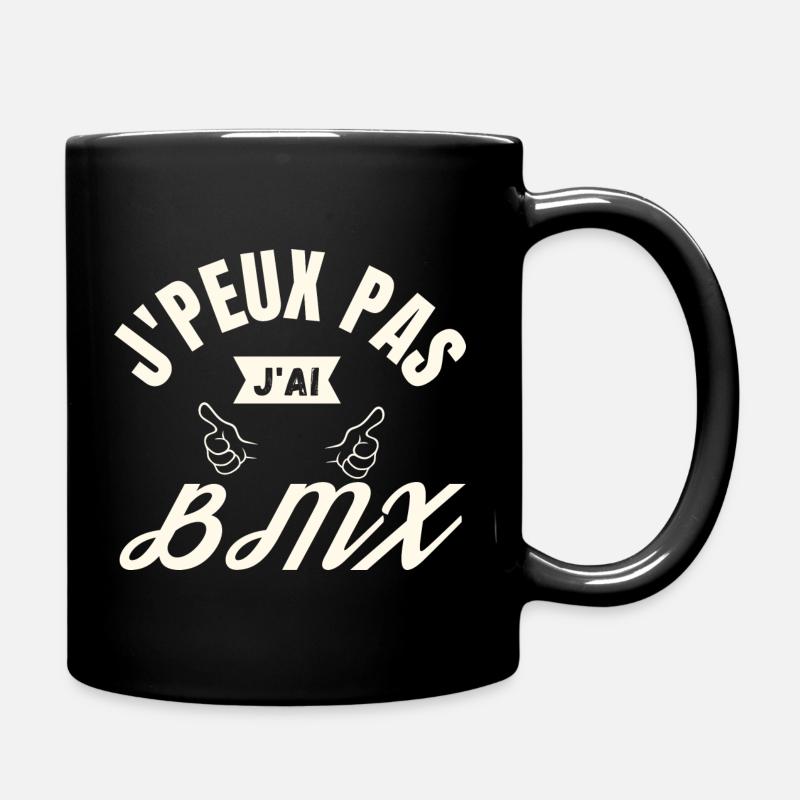 J peux pas j ai BMX - Mug uni - noir