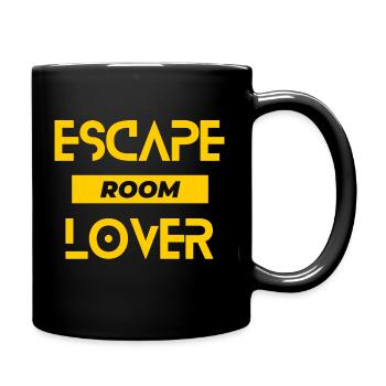 Escape Room Lover - Tasse einfarbig - Schwarz - Rechts