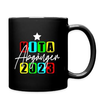 Kita Abgänger 2023 - Tasse einfarbig - Schwarz - Rechts