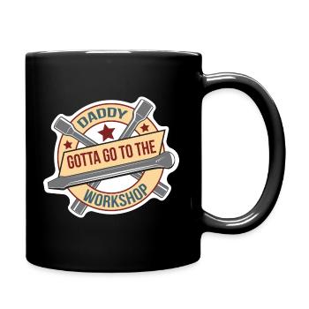 Cadeau de fête des pères pour papa pour la fête des hommes - Mug uni - noir - Droite