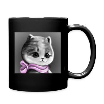 Kitty - Full Colour Mug - black - Right