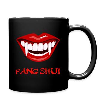 Fang Shui Drôle Vampire Halloween Feng Shui - Mug uni - noir - Droite