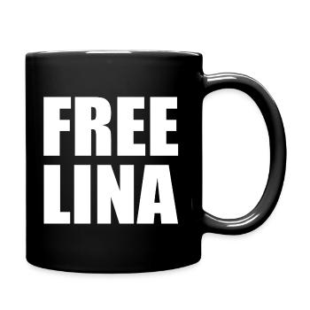 Free lina - Tasse einfarbig - Schwarz - Rechts