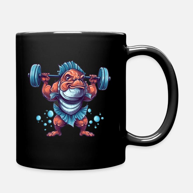 Muscle Poisson - Mug uni - noir