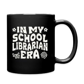À l’époque de bibliothécaire de mon école - Mug uni - noir - Droite