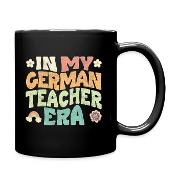 in my german teacher era - Full Colour Mug - black - Right