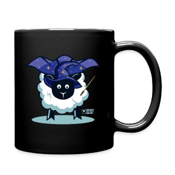 Ewe ein Zauberer? - Tasse einfarbig - Schwarz - Rechts