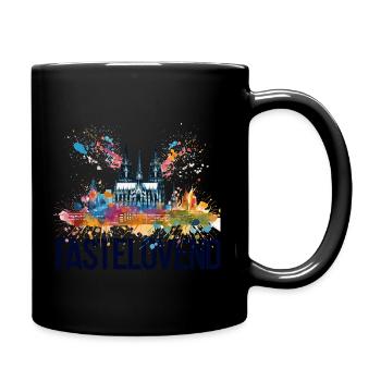 Cologne Kölle Carnival Gebützt Kölle Alaaf Jeck Party - Full Colour Mug - black - Right