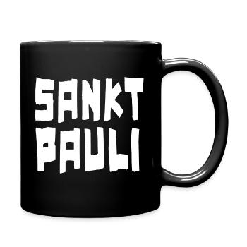 SANKT PAULI - Tasse einfarbig - Schwarz - Rechts