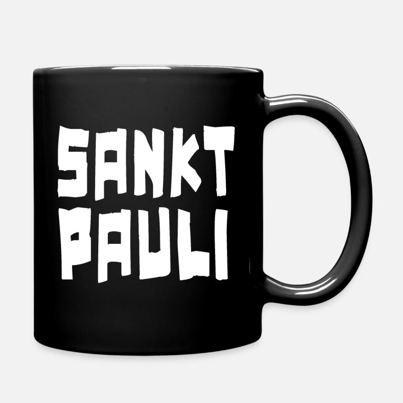 SANKT PAULI - Tasse einfarbig - Schwarz