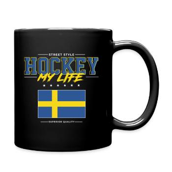 Hockey my Life - Full Colour Mug - black - Right