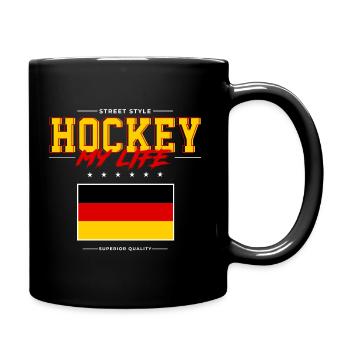 Hockey my Life - Full Colour Mug - black - Right
