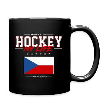 Hockey my Life - Full Colour Mug - black - Right