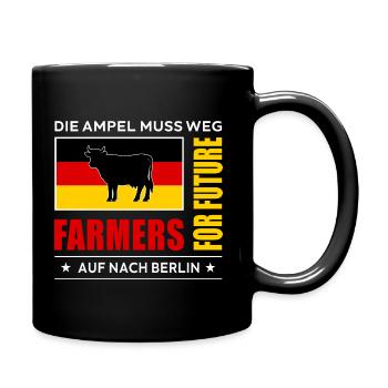 Farmers - Full Colour Mug - black - Right