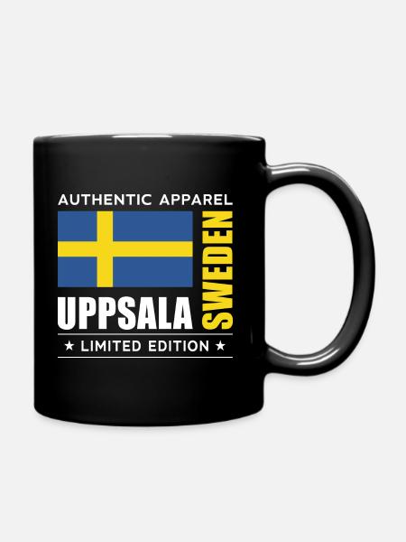 Uppsala - Tasse einfarbig - Schwarz