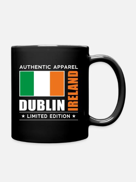 Dublin - Tasse einfarbig - Schwarz