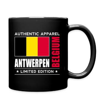 Antwerp - Full Colour Mug - black - Right