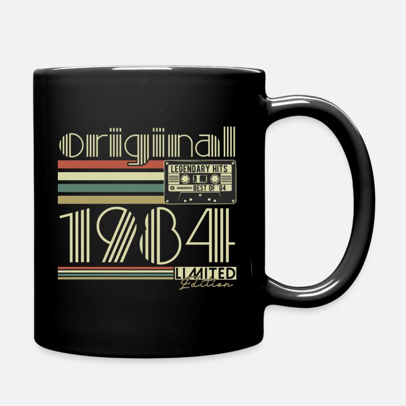 Original 1984 Vintage Vintage rétro anniversaire - Mug uni - noir