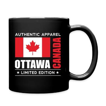 Ottawa - Full Colour Mug - black - Right