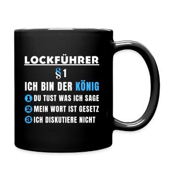Lure Guide Gift - I'm the King - Full Colour Mug - black - Right