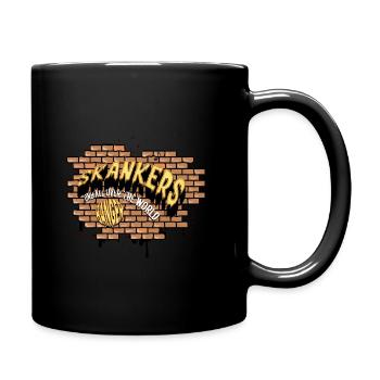 Skankers- DNB all over the world - Full Colour Mug - black - Right