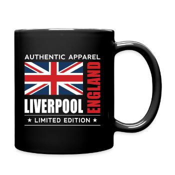Liverpool - Full Colour Mug - black - Right