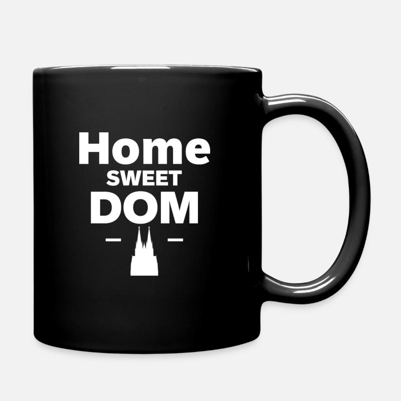 Home Sweet Dom - Full Colour Mug - black