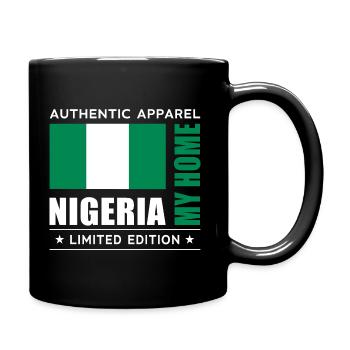 Nigéria - Mug uni - noir - Droite