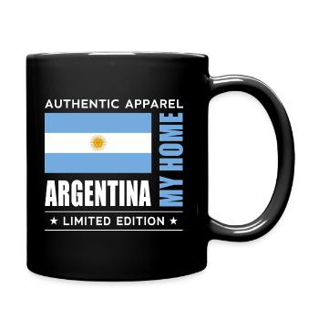 Argentine - Mug uni - noir - Droite