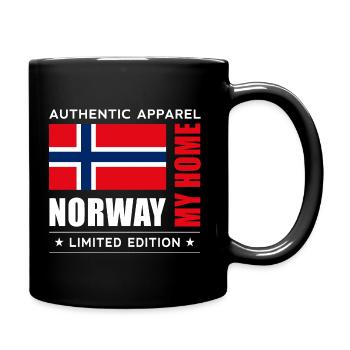 Norway - Full Colour Mug - black - Right
