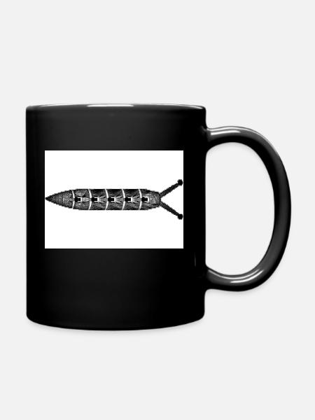Kackschnecke - Tasse einfarbig - Schwarz