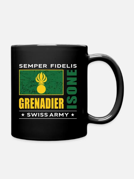 Grenadier - Tasse einfarbig - Schwarz