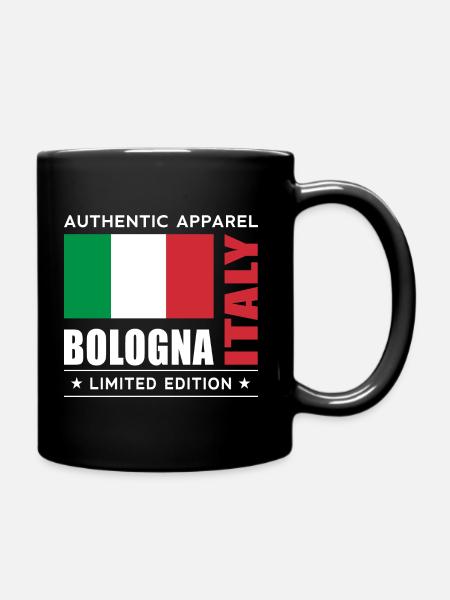 Bologna - Tasse einfarbig - Schwarz