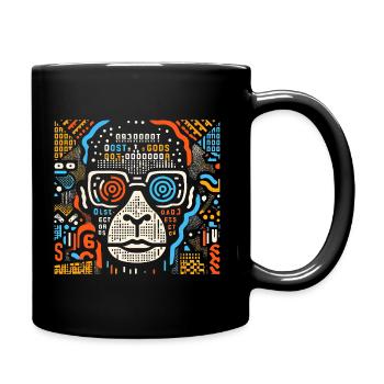Urban Style - Artistic Data Revolution - Full Colour Mug - black - Right