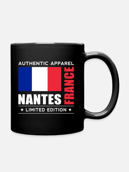 Nantes - Tasse einfarbig - Schwarz