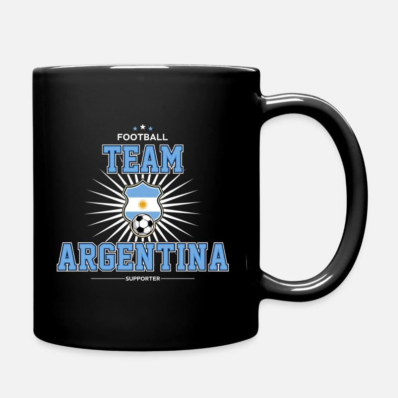 Argentina - Tasse einfarbig - Schwarz