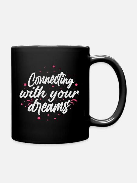 Connecting - Full Colour Mug - black