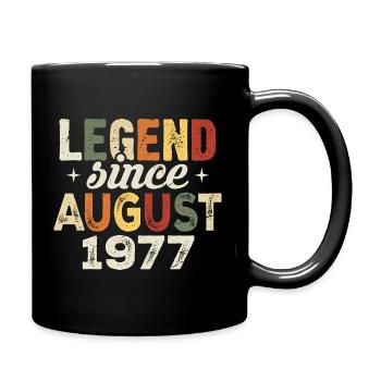 August 1977 Anniversary August 1977 - August 1977 - Full Colour Mug - black - Right