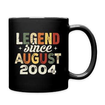 August 2004 Anniversary August 2004 - August 2004 - Full Colour Mug - black - Right