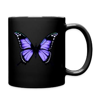 Butterfly life - Full Colour Mug - black - Right