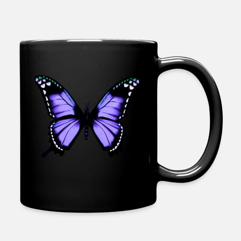 Butterfly life - Full Colour Mug - black