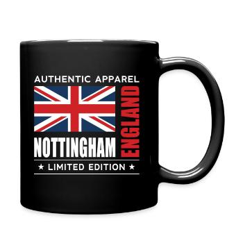 Nottingham - Full Colour Mug - black - Right