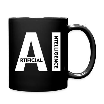 Artificial Intelligence - Full Colour Mug - black - Right