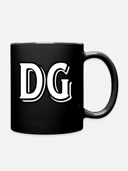DG Merchandise - Tasse einfarbig - Schwarz
