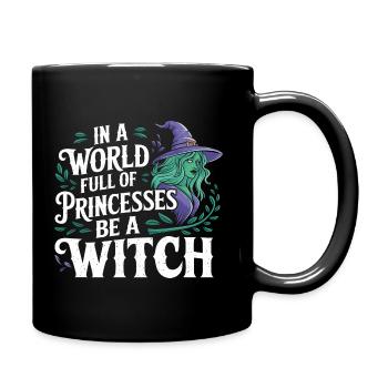 Soyez différent, soyez magique ! - Mug uni - noir - Droite