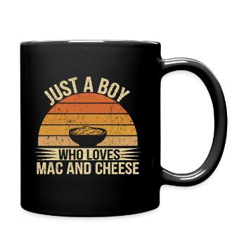 Pure love of cheese - Full Colour Mug - black - Right