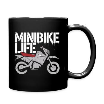 Pour les vrais fans de minibike - Mug uni - noir - Droite