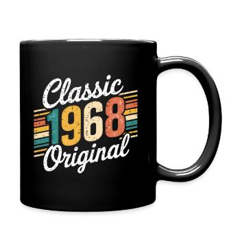 Classic 1968 Original - 57th Birthday - Full Colour Mug - black - Right