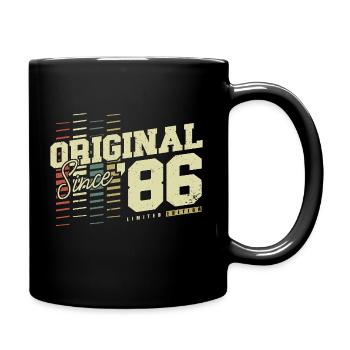 1986 Vintage Vintage Rétro Cadeau d’anniversaire - Mug uni - noir - Droite